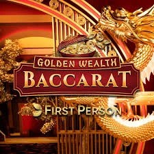 Golden Wealth Baccarat slot icon by Evolution, available at Dolfwin