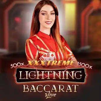 Play the Lightning Baccarat slot by Evolution on Dolfwin